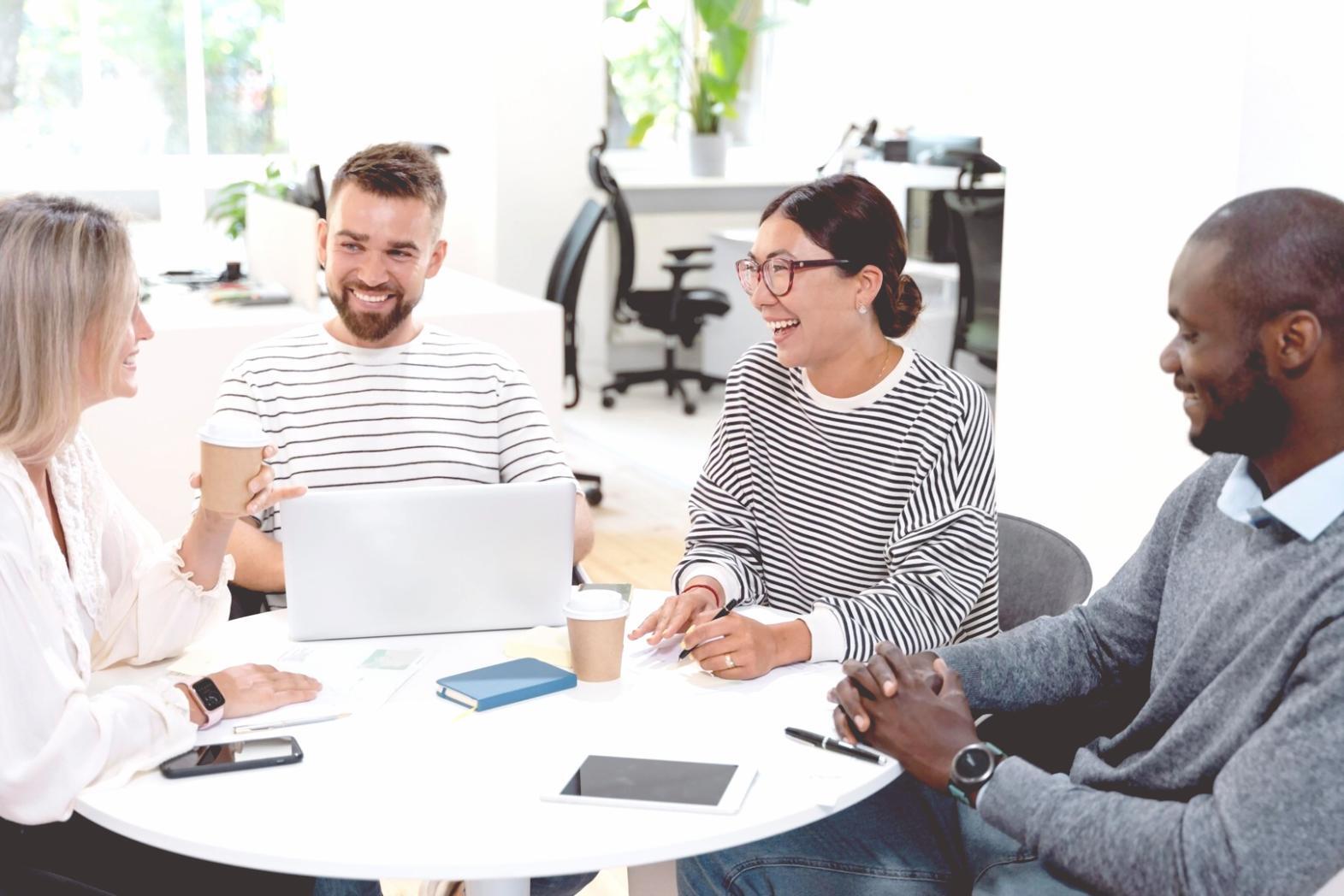 Professional financial consultation meeting
